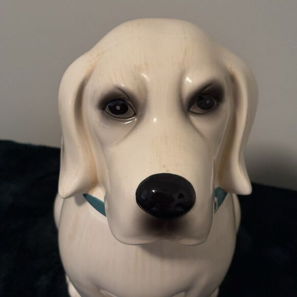Pioneer Woman Yellow Labrador Retriever Lucy Cookie Jar - Picture 3 of 10